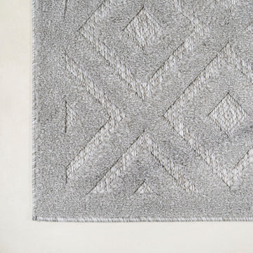Portmany Neutral Diamond Trellis Indoor/outdoor Area Rug